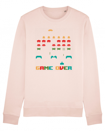 Game Over Retro Arcade Gaming Candy Pink