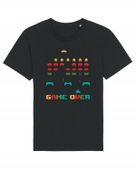 Game Over Retro Arcade Gaming Tricou mânecă scurtă Unisex Rocker