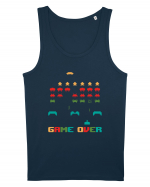 Game Over Retro Arcade Gaming Maiou Bărbat Runs