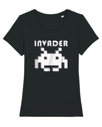 Gamers Space Alien Invader Black