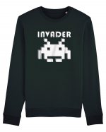 Gamers Space Alien Invader Bluză mânecă lungă Unisex Rise