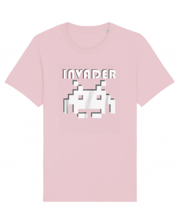 Gamers Space Alien Invader Cotton Pink
