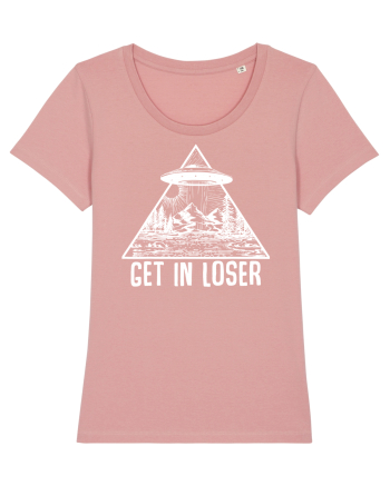 Get In Loser Alien Abduction Conspiracy Canyon Pink