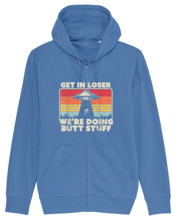 Get In Loser Alien UFO Bright Blue
