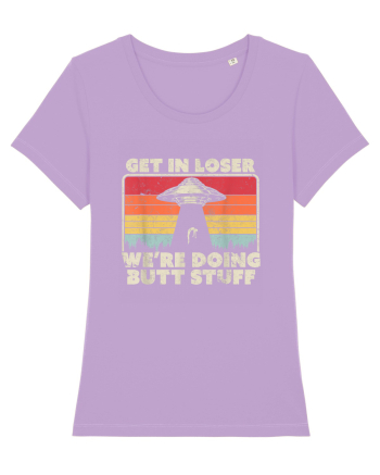 Get In Loser Alien UFO Lavender Dawn