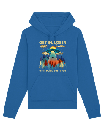 Get In Loser Alien UFO Royal Blue