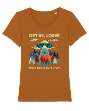 Get In Loser Alien UFO Roasted Orange