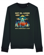 Get In Loser Alien UFO Bluză mânecă lungă Unisex Rise