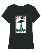 Get In Loser Alien Tricou mânecă scurtă guler larg fitted Damă Expresser