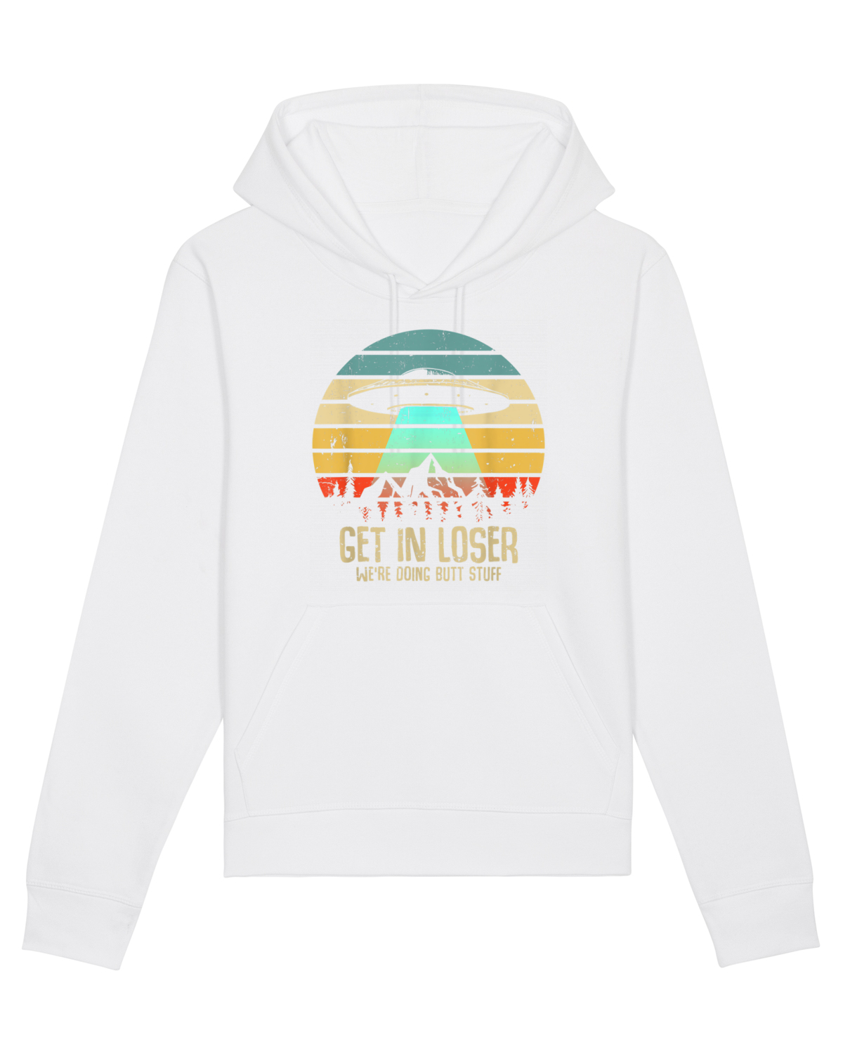 Hanorac Unisex Drummer White