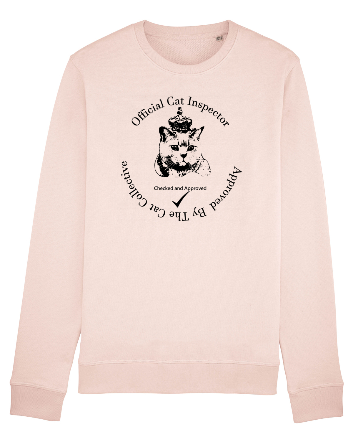 Bluză mânecă lungă Unisex Rise Candy Pink