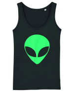 Green Alien Head 90s Style Maiou Damă Dreamer