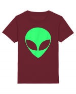 Green Alien Head 90s Style Tricou mânecă scurtă  Copii Mini Creator