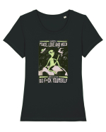 High Alien Stoner Tricou mânecă scurtă guler larg fitted Damă Expresser