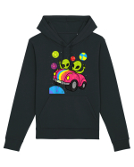 Hippie Alien Space Roadtrip Car Peace Hanorac Unisex Drummer