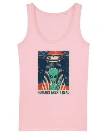 Humans Aren't Real Cotton Pink