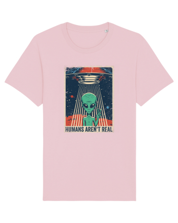 Humans Aren't Real Cotton Pink