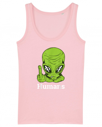 Aliens Don't Believe In You Either Cotton Pink
