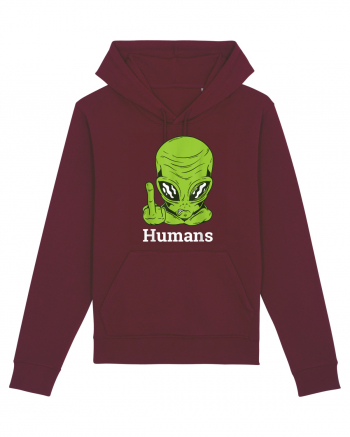 Aliens Don't Believe In You Either Burgundy