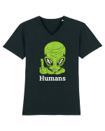 Aliens Don't Believe In You Either Tricou mânecă scurtă guler V Bărbat Presenter