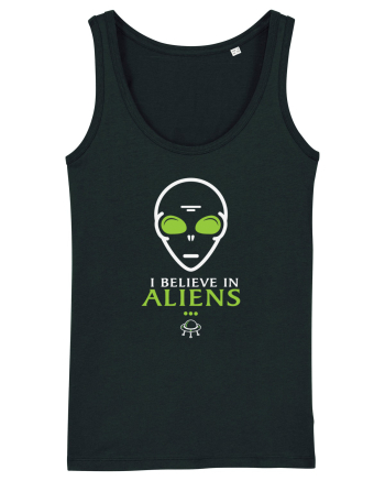 I Believe In Aliens Humor Believe Black