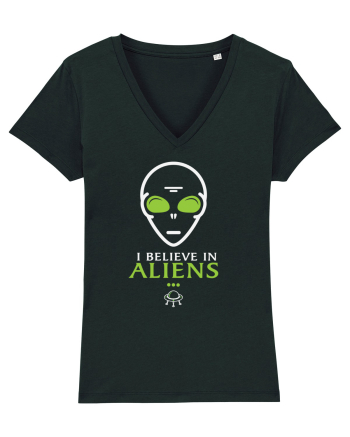 I Believe In Aliens Humor Believe Black