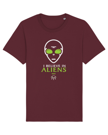 I Believe In Aliens Humor Believe Burgundy