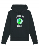I Come In Peace Funny Alien Rave Hanorac Unisex Drummer
