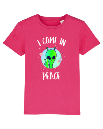 I Come In Peace Funny Alien Rave Raspberry