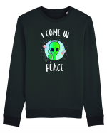 I Come In Peace Funny Alien Rave Bluză mânecă lungă Unisex Rise