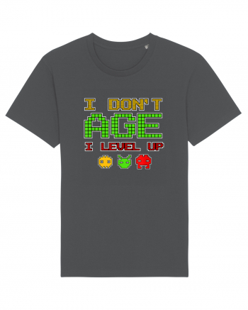 I Don't Age I Level Up Old Gamer Anthracite