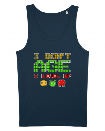 I Don't Age I Level Up Old Gamer Navy