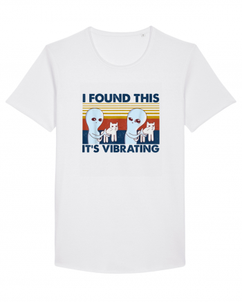 I Found This It's Vibrating Alien Vintage White