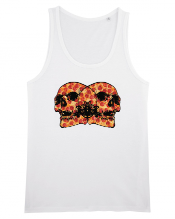 Pizza Skulls  White