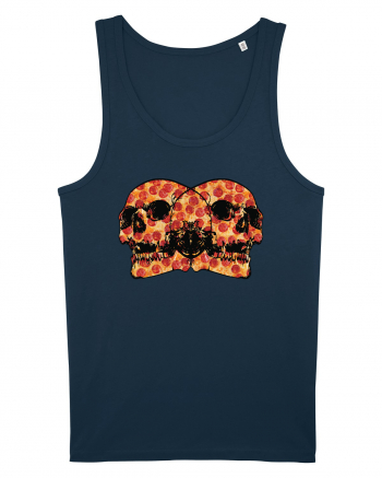 Pizza Skulls  Navy