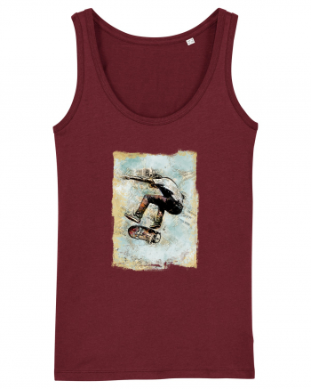 Skater Jump Burgundy