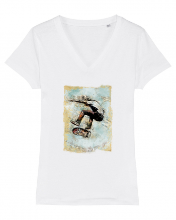 Skater Jump White