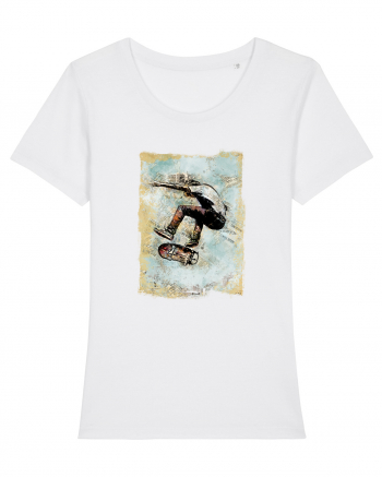 Skater Jump White