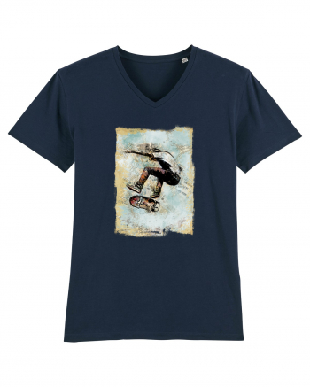 Skater Jump French Navy