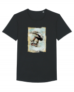 Skater Jump Tricou mânecă scurtă guler larg Bărbat Skater