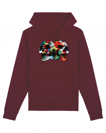 medicamentation skulls Burgundy