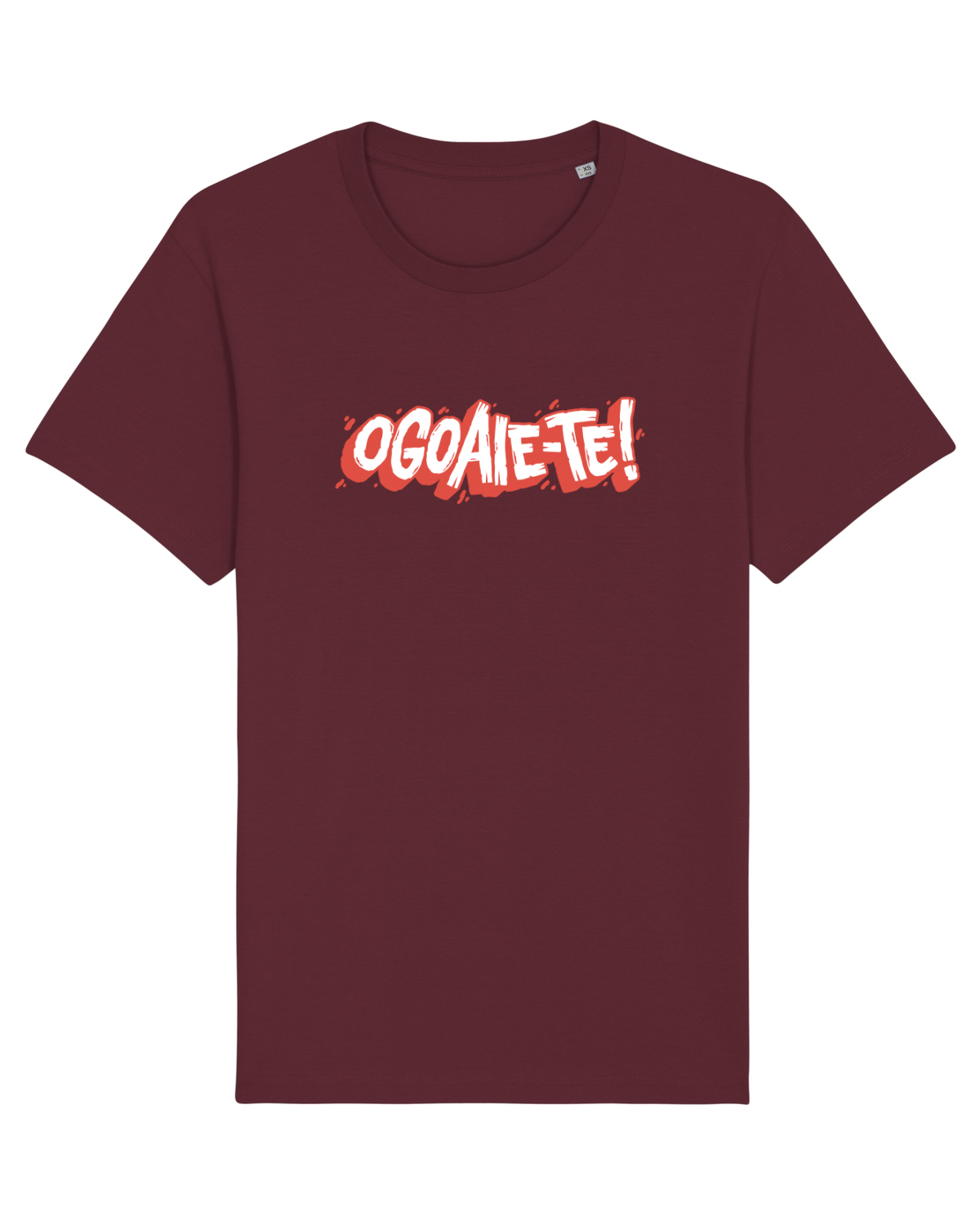 Tricou mânecă scurtă Unisex Rocker Burgundy
