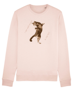 Cat Fu Fighting Bluză mânecă lungă Unisex Rise