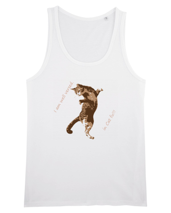Cat Fu Fighting White