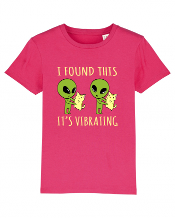 I Found This It's Vibrating Funny Alien Cat Raspberry