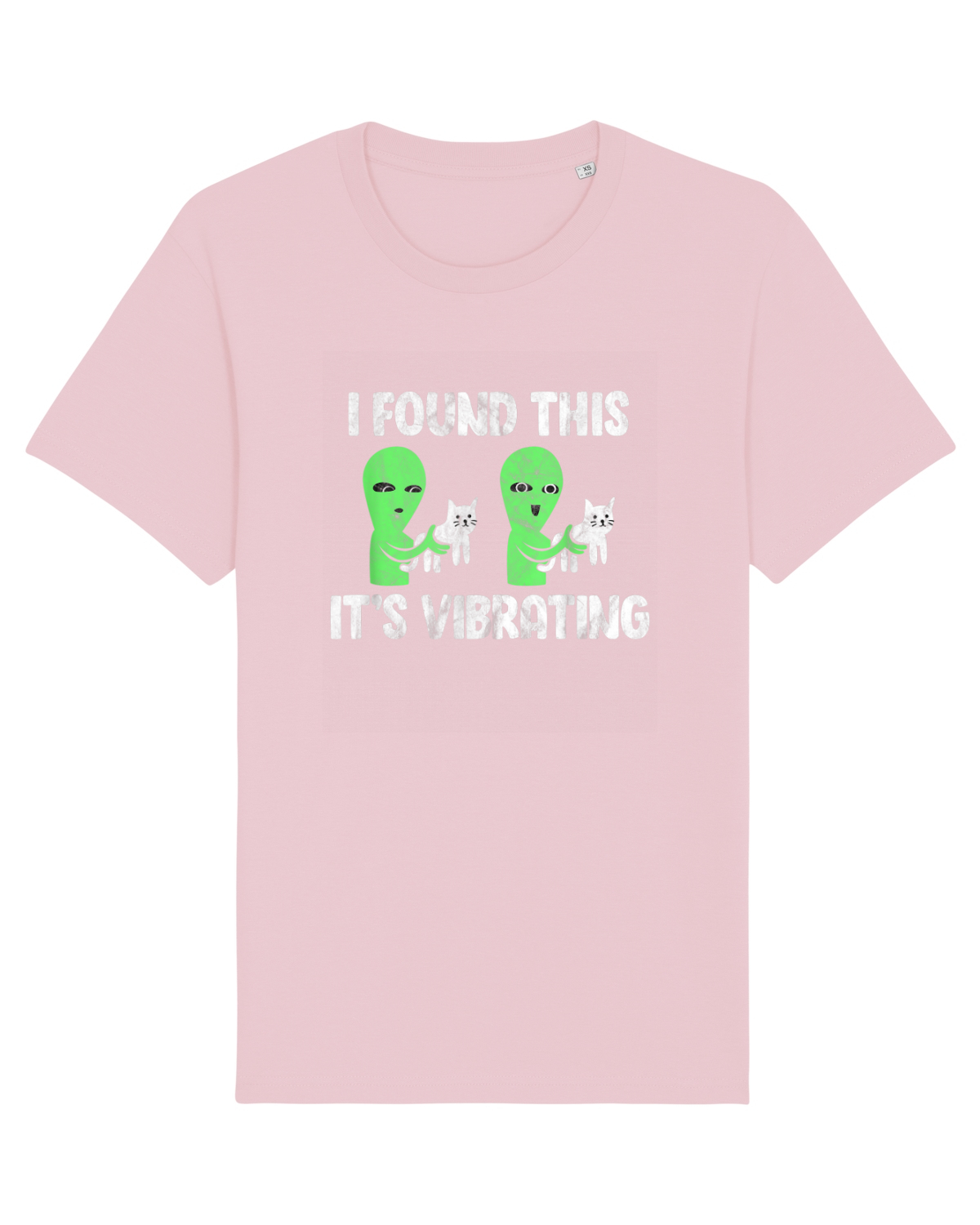 Tricou mânecă scurtă Unisex Rocker Cotton Pink