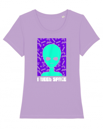 I Need Space Funny Alien Lavender Dawn