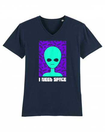 I Need Space Funny Alien French Navy