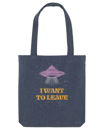 I Want To Leave Extra Terrestrial Life Midnight Blue