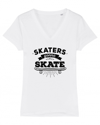 Skaters Gonna Skate White